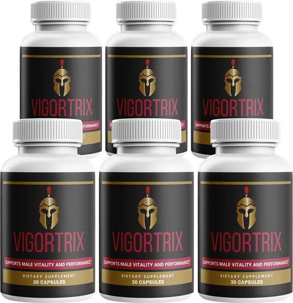 Seis frascos de Vigortrix