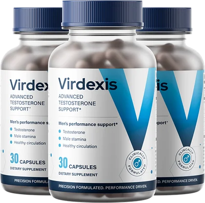 Tres frascos de Virdexis
